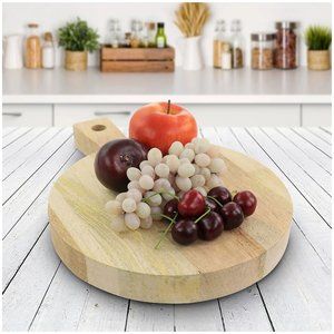 Martha Stewart Mango Wood Cutting Board Charcuterie Board - NEW